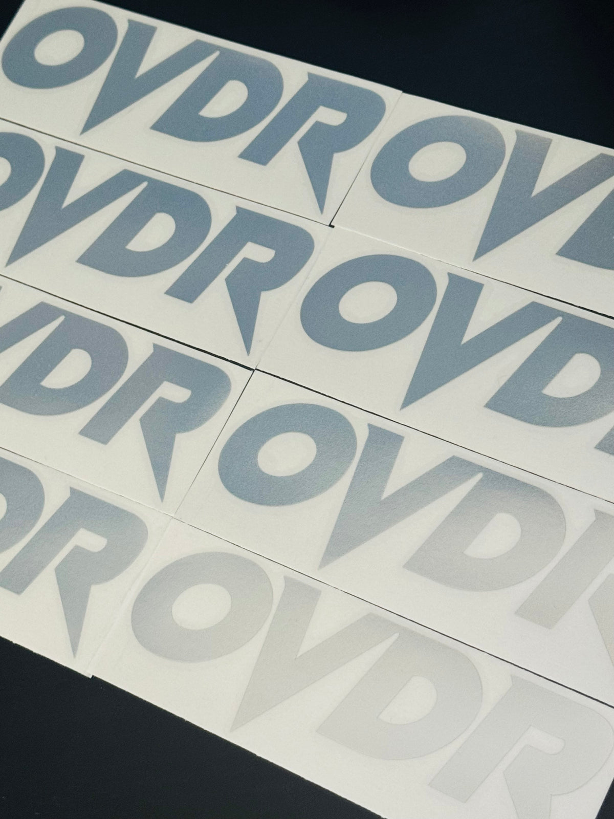 OVDR Vinyl Decal (Chrome)